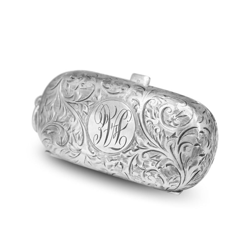 Silver Antique Sovereign / Coin Holder