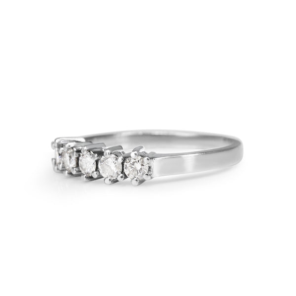 9ct White Gold 5 Stone Diamond Ring