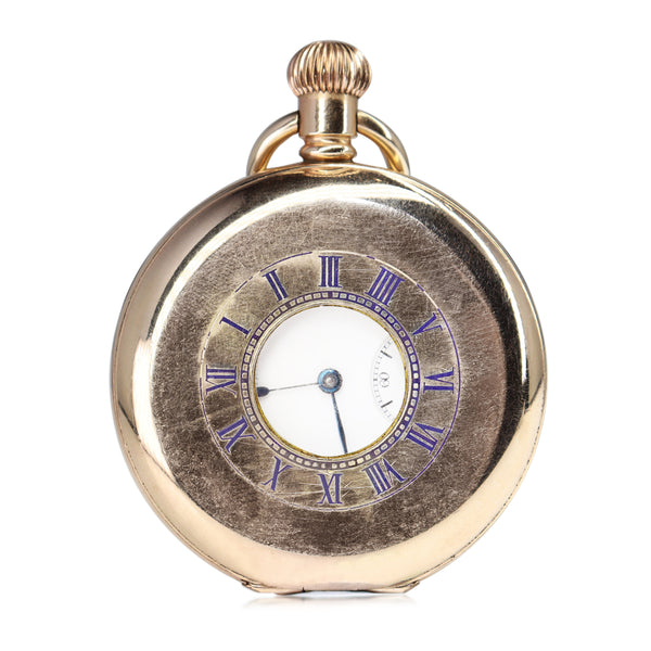 Gold Plated Waltham Antique Pocket Watch
