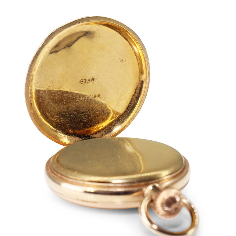 Gold Plated Waltham Antique Pocket Watch
