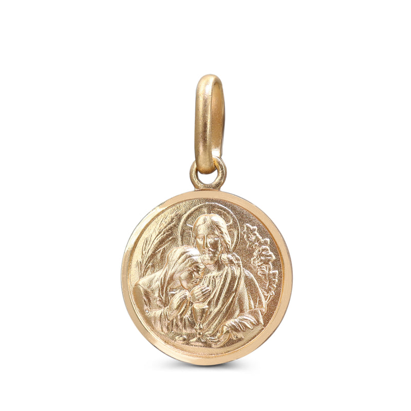 9ct Yellow Gold Holy Communion Pendant
