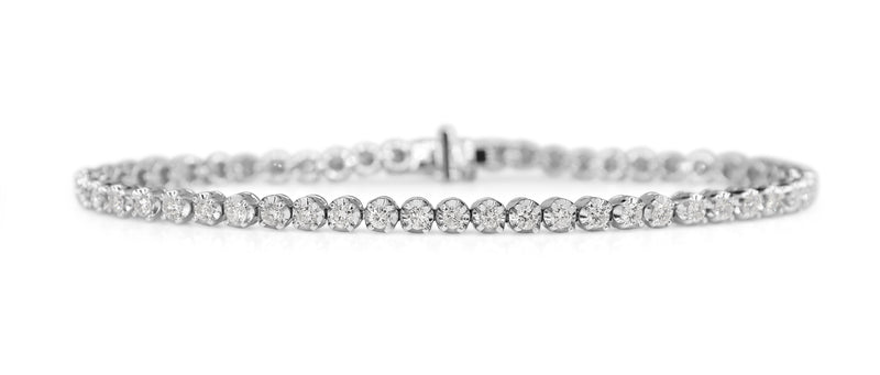 Platinum Diamond Tennis Bracelet