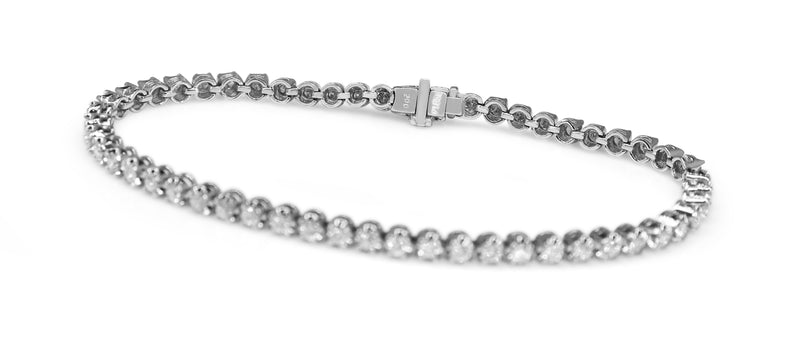Platinum Diamond Tennis Bracelet