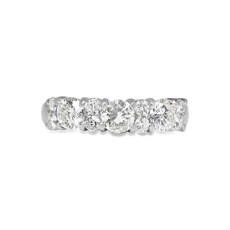 Platinum Diamond Band Ring