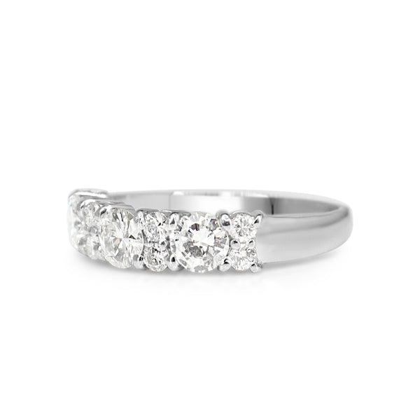 Platinum Diamond Band Ring