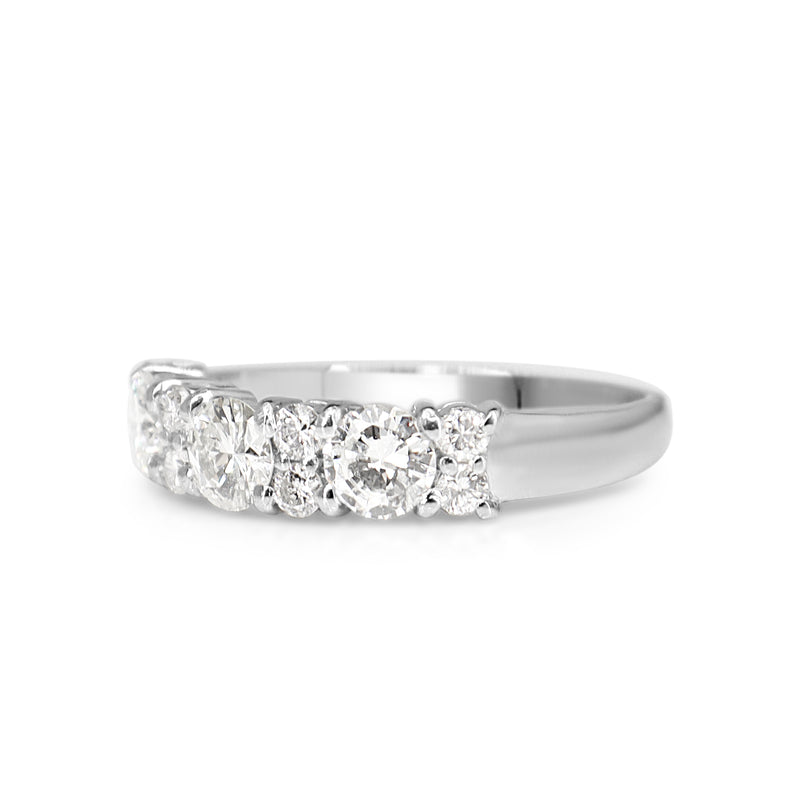 Platinum Diamond Band Ring