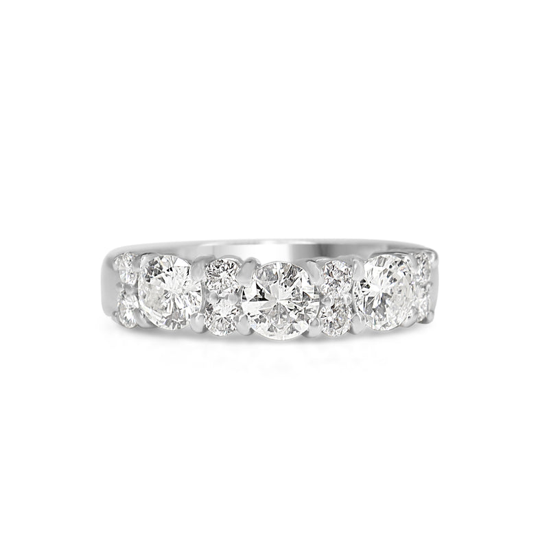 Platinum Diamond Band Ring