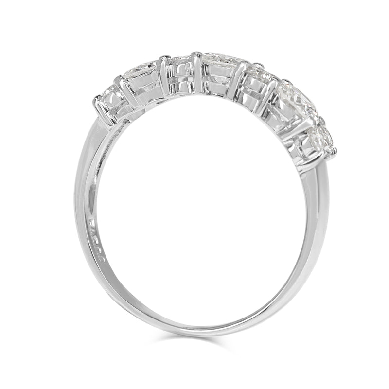 Platinum Diamond Band Ring