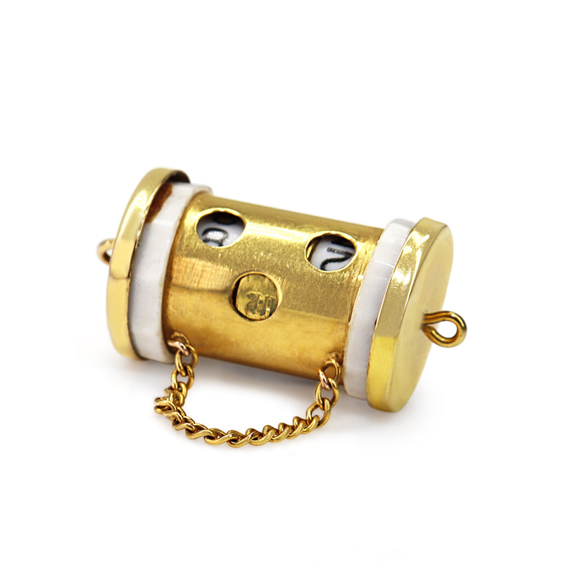 9ct Yellow Gold Antique Calendar Charm