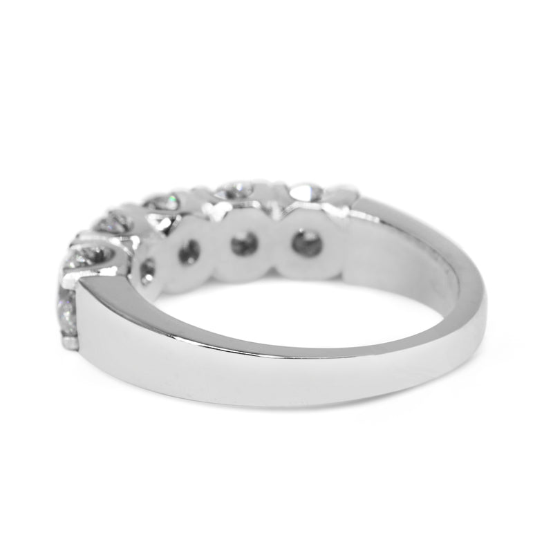 18ct White Gold 5 Stone Lab Grown Diamond Ring