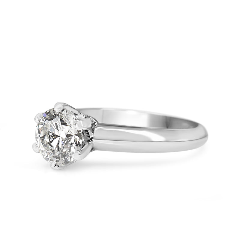 18ct White Gold 1.20ct Diamond Solitaire Ring