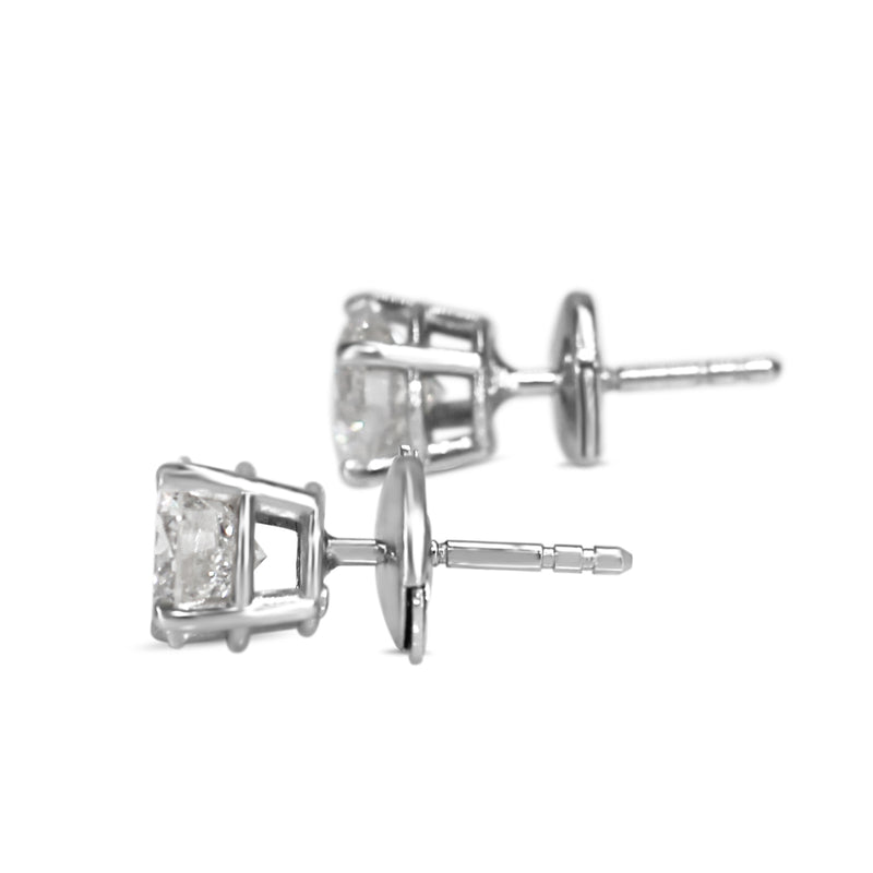 14ct White Gold 1.60ct Diamond Stud Earrings