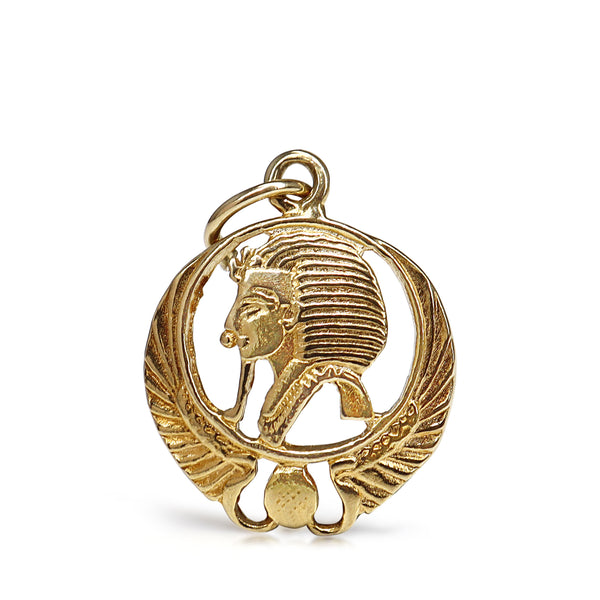 9ct Yellow Gold Pharaoh Charm / Pendant