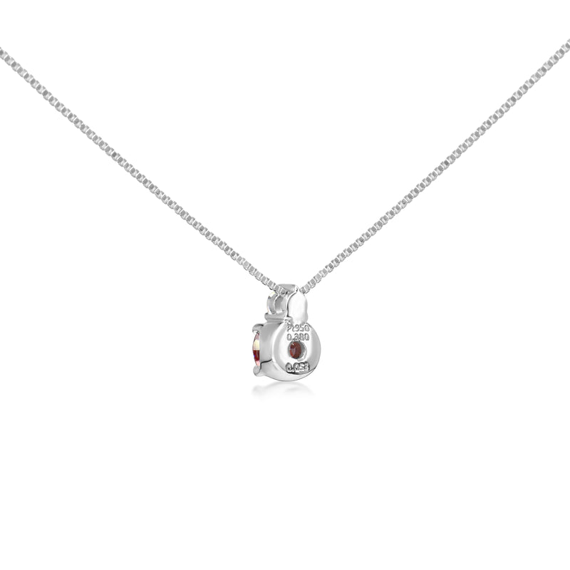 Platinum Treated Pink and White Diamond Necklace