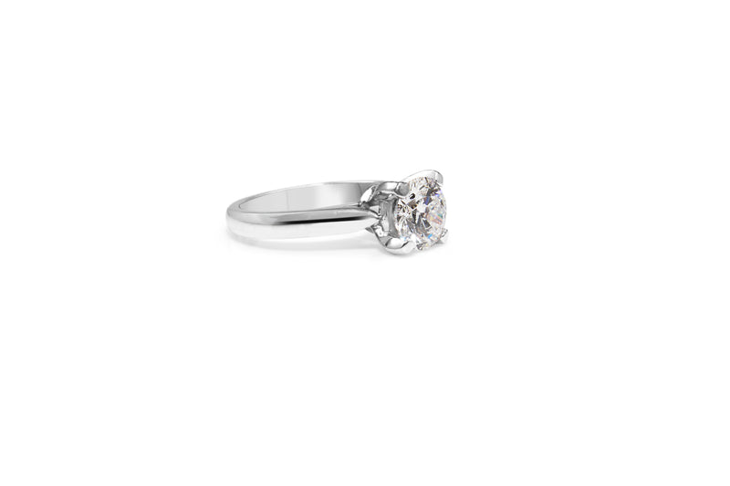 Platinum Estate Diamond Solitaire