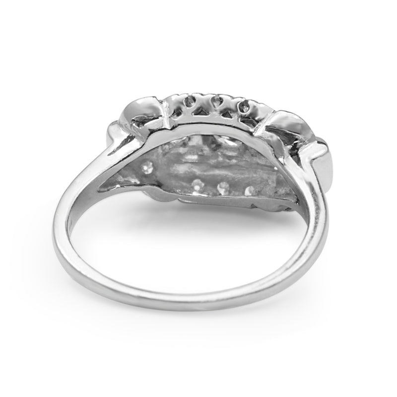Platinum Art Deco Diamond Ring