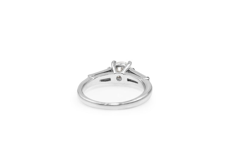Platinum Diamond Solitaire Ring