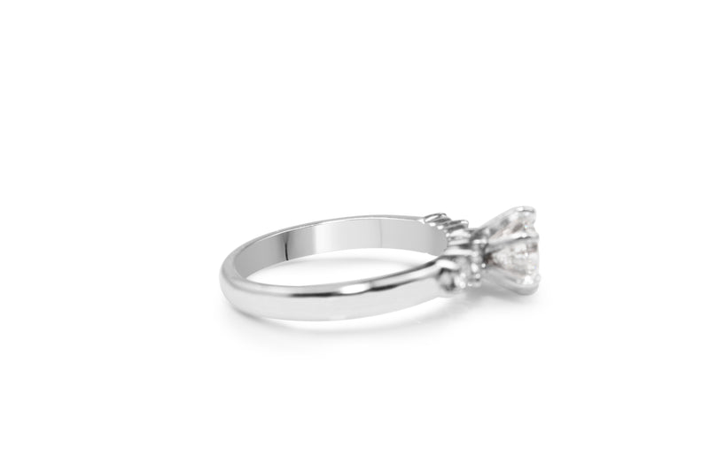 Platinum Diamond Solitaire Ring