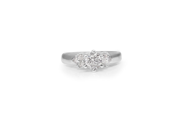 Platinum Diamond Solitaire Ring