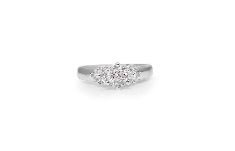 Platinum Diamond Solitaire Ring