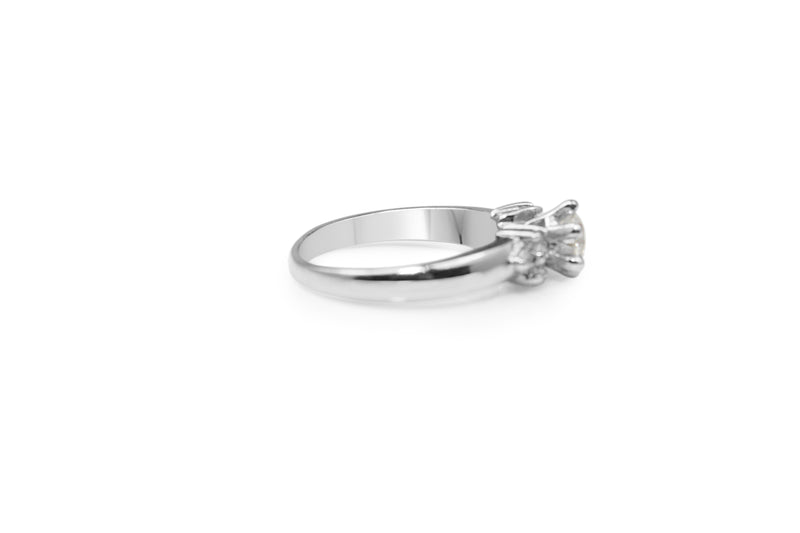 Platinum Diamond Solitaire Ring