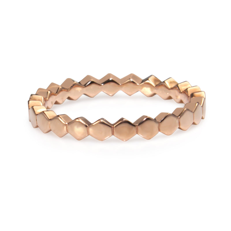 9ct Rose Gold 'Honeycomb' Diamond Ring
