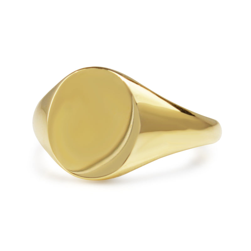 18ct Yellow Gold Signet Ring