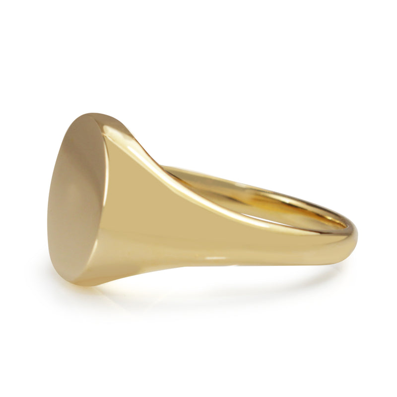 18ct Yellow Gold Signet Ring