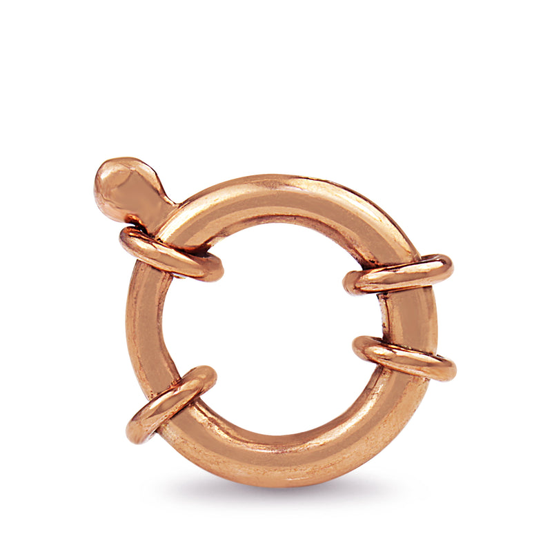 9ct Rose Gold Bolt Ring Clasp