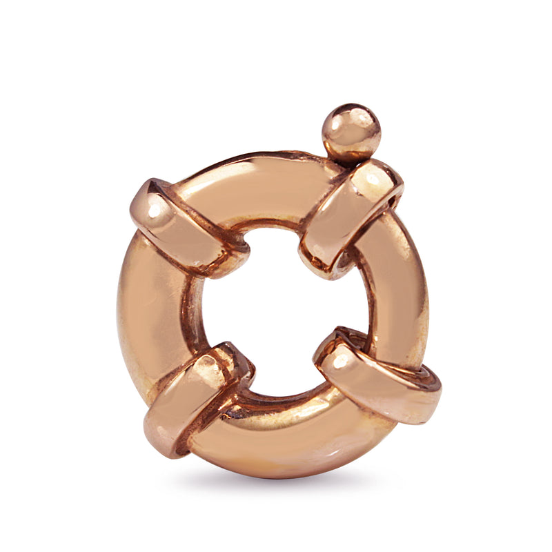 9ct Rose Gold Bolt Ring Clasp