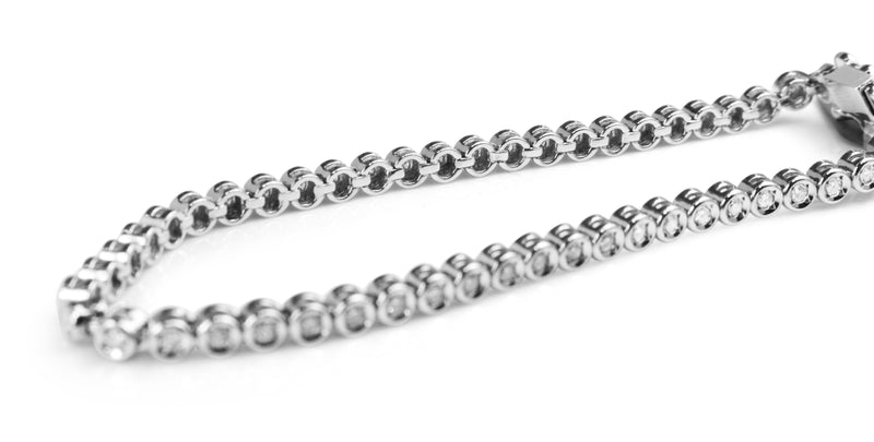 Platinum Diamond Tennis Bracelet