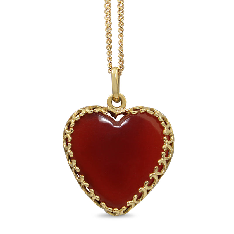 18ct Yellow Gold Vintage Agate, Emerald and Rose Cut Diamond Necklace