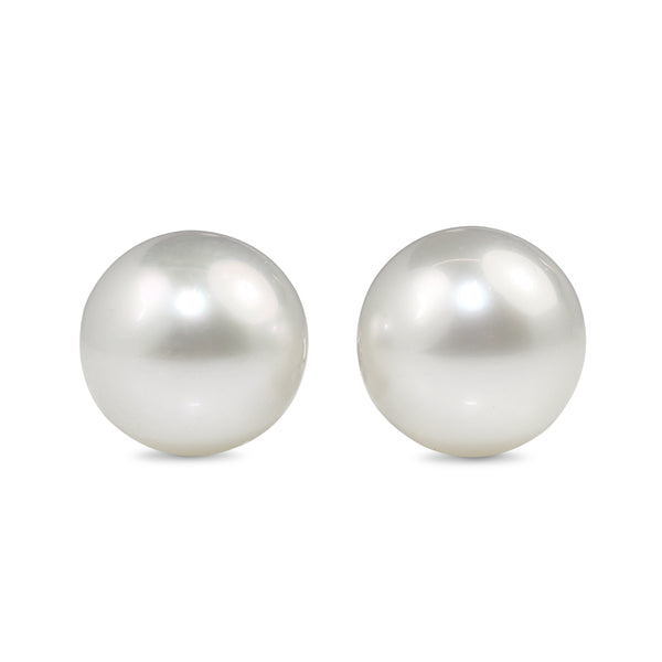 18ct South Sea 11.5m Pearl Stud Earrings