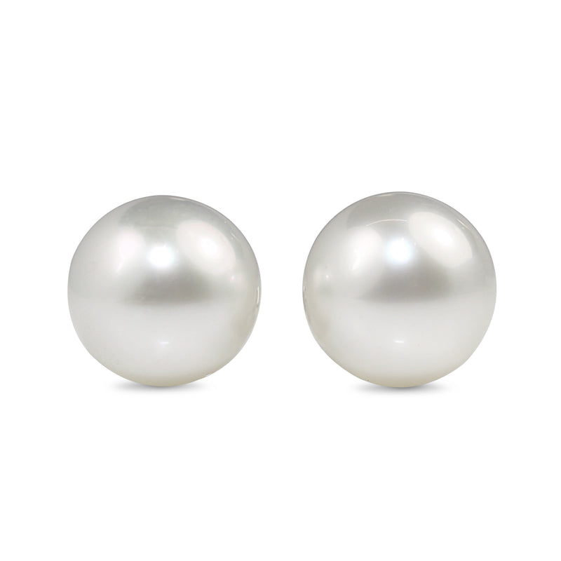 18ct South Sea 11.5m Pearl Stud Earrings